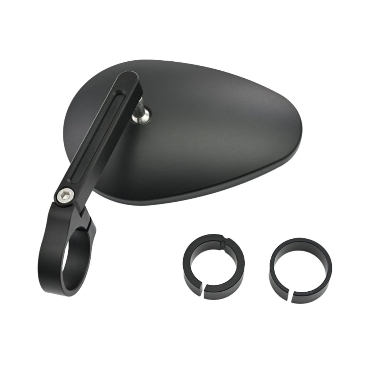 Daytona, bar end D-mirror. Number 22, short stem