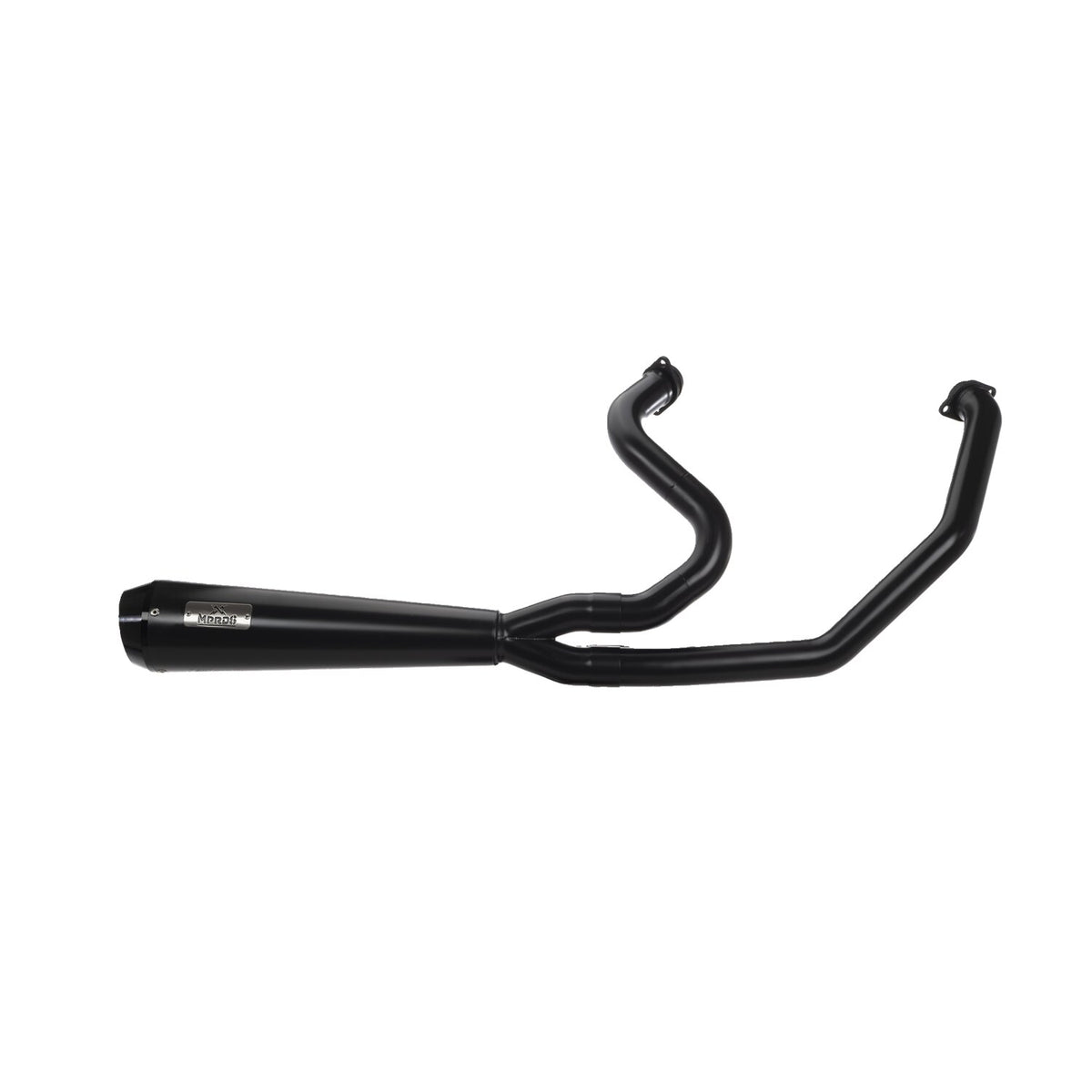 Malparidos, 6-sp TC Touring 2-1 exhaust. SS Black. Euro 3