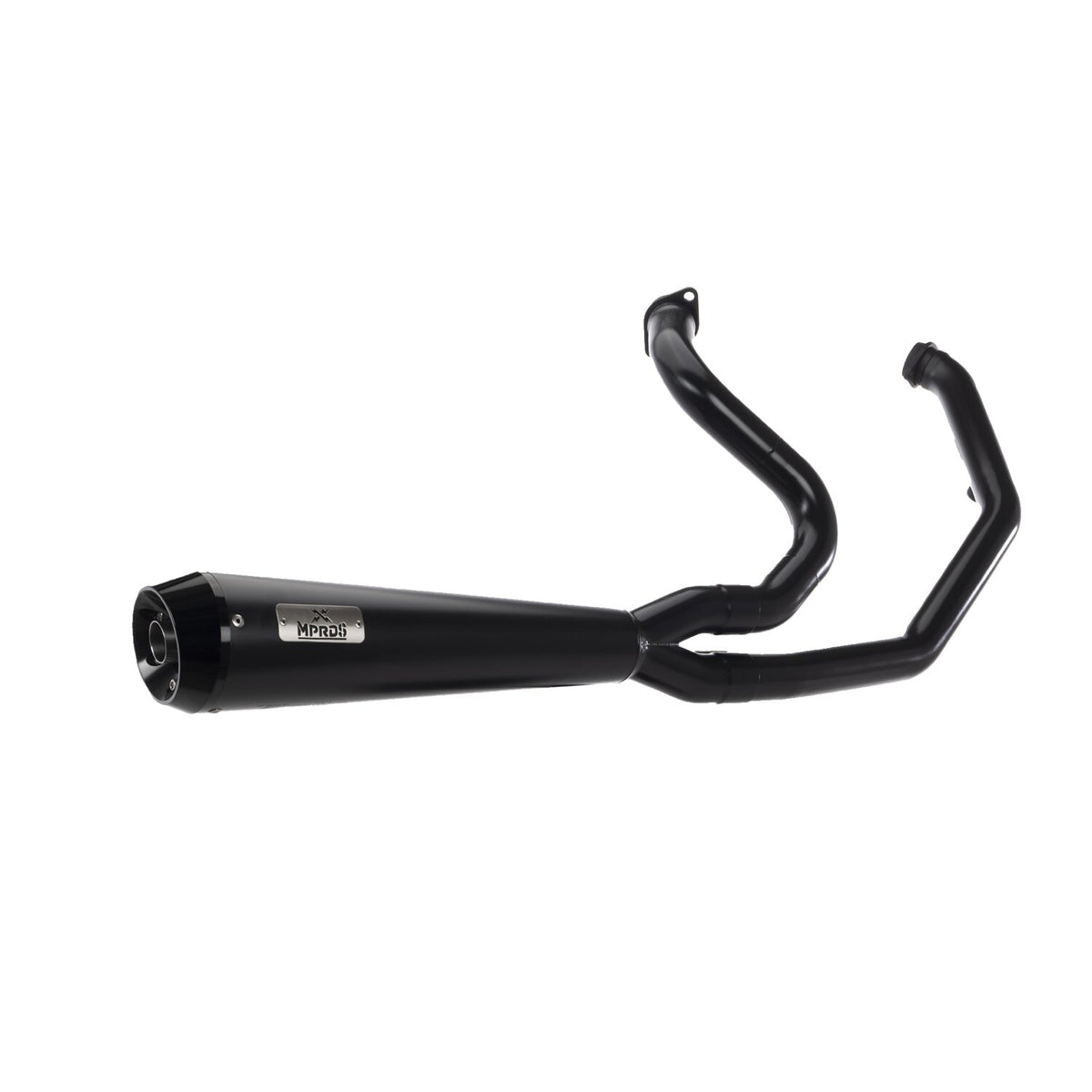 Malparidos, 6-sp TC Touring 2-1 exhaust. SS Black. Euro 3