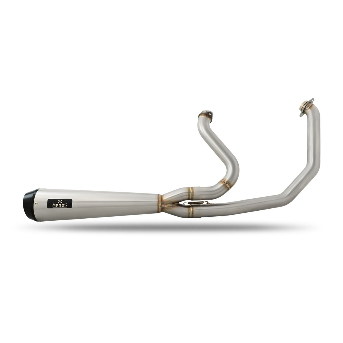 Malparidos, M8 Softail 2-1 exhaust. SS Satin. Euro 4/5