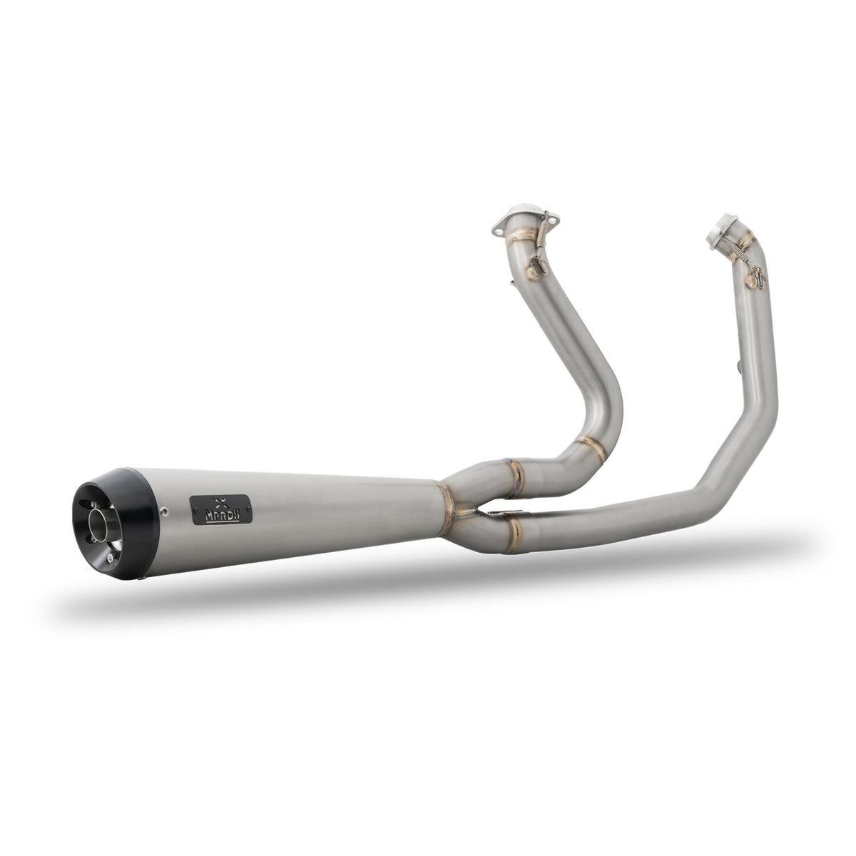 Malparidos, M8 Softail 2-1 exhaust. Titanium. Euro 4/5
