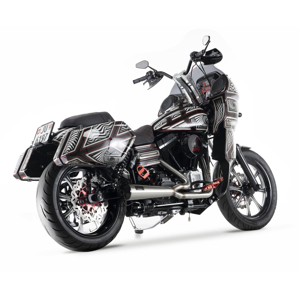 Malparidos, 6-sp TC Dyna 2-1 exhaust. SS Satin. Euro 3