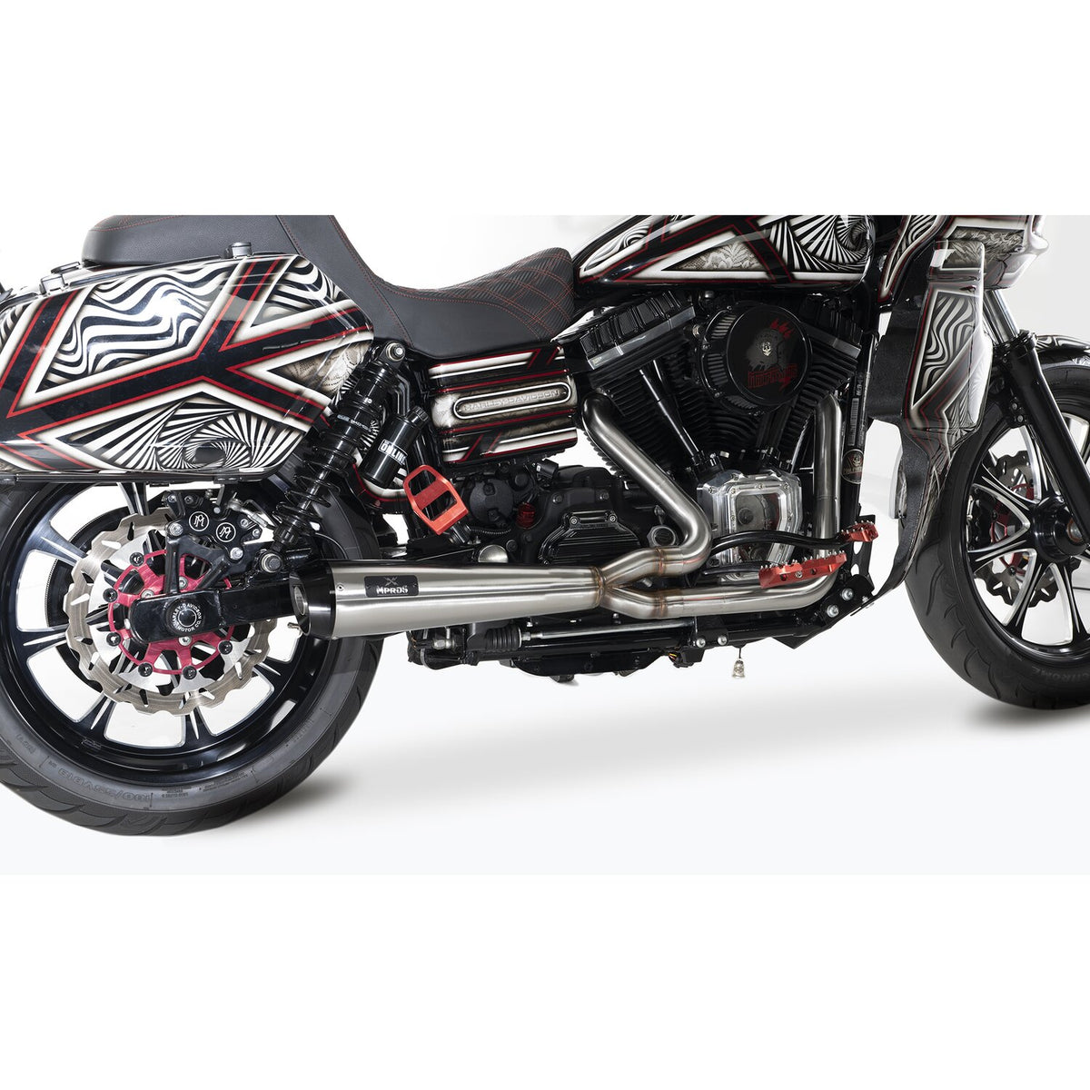 Malparidos, 6-sp TC Dyna 2-1 exhaust. SS Satin. Euro 3