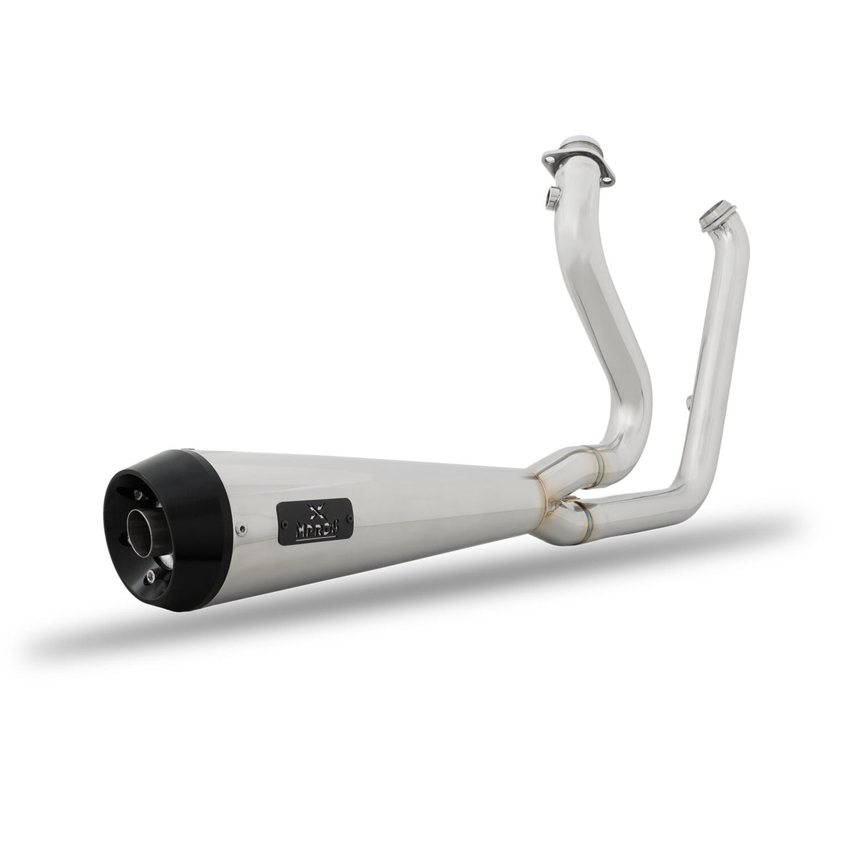 Malparidos, 6-sp TC Dyna 2-1 exhaust. SS Polished. Euro 3
