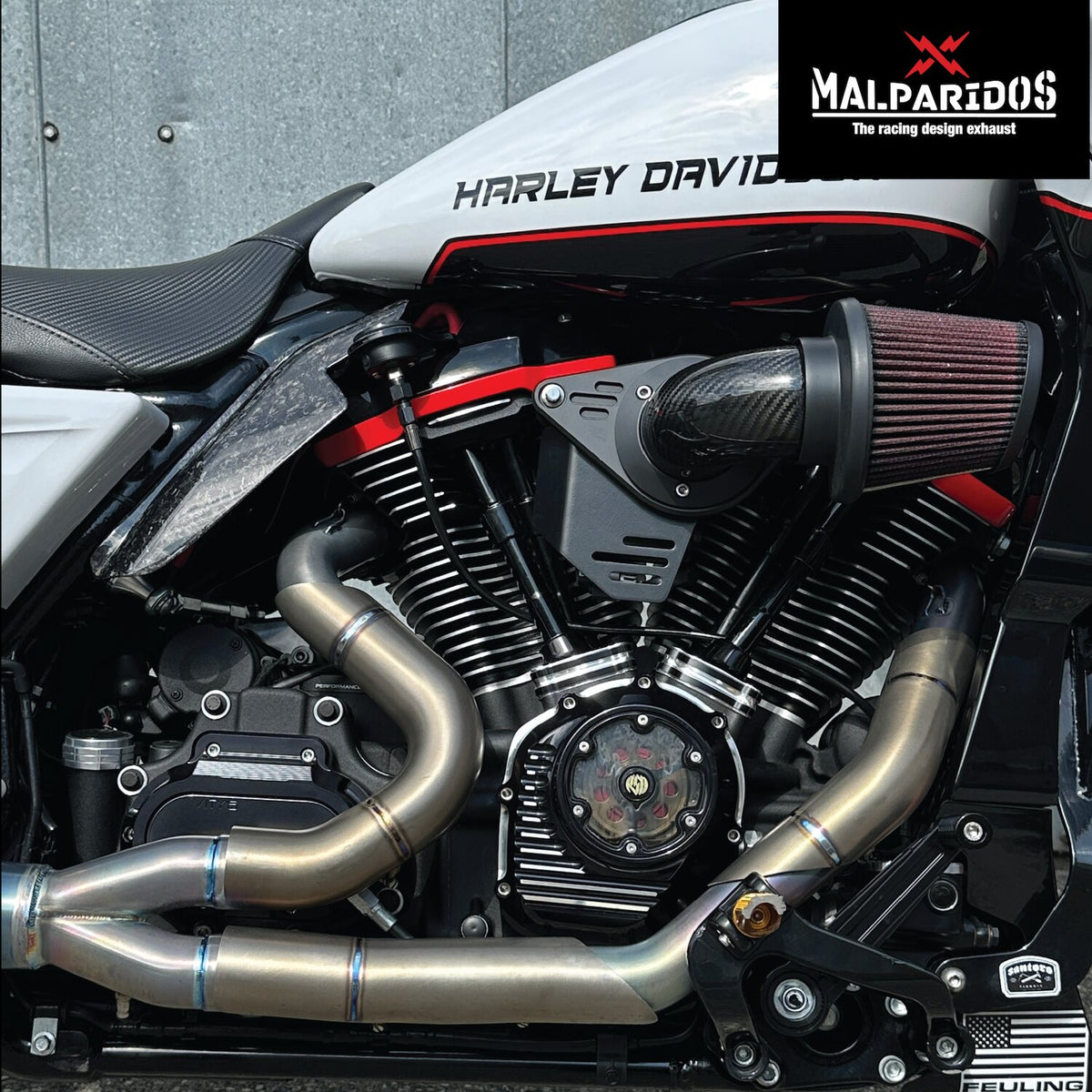 Malparidos, heat shields. Satin Race. Stainless steel