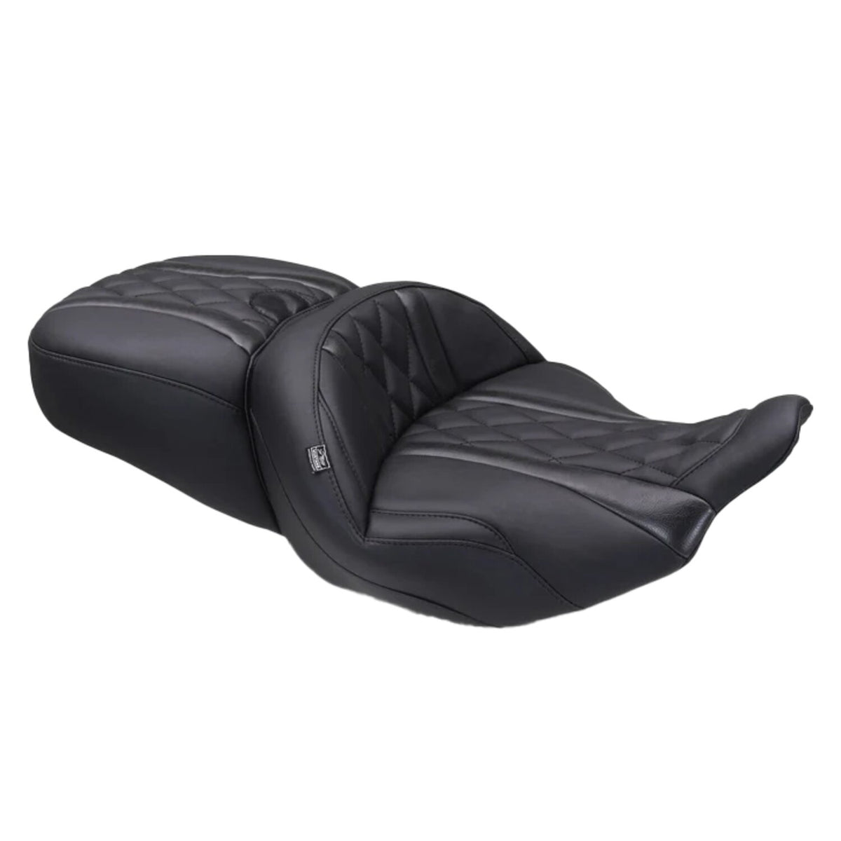 Mustang, Super Touring seat. Deluxe Diamond. Black
