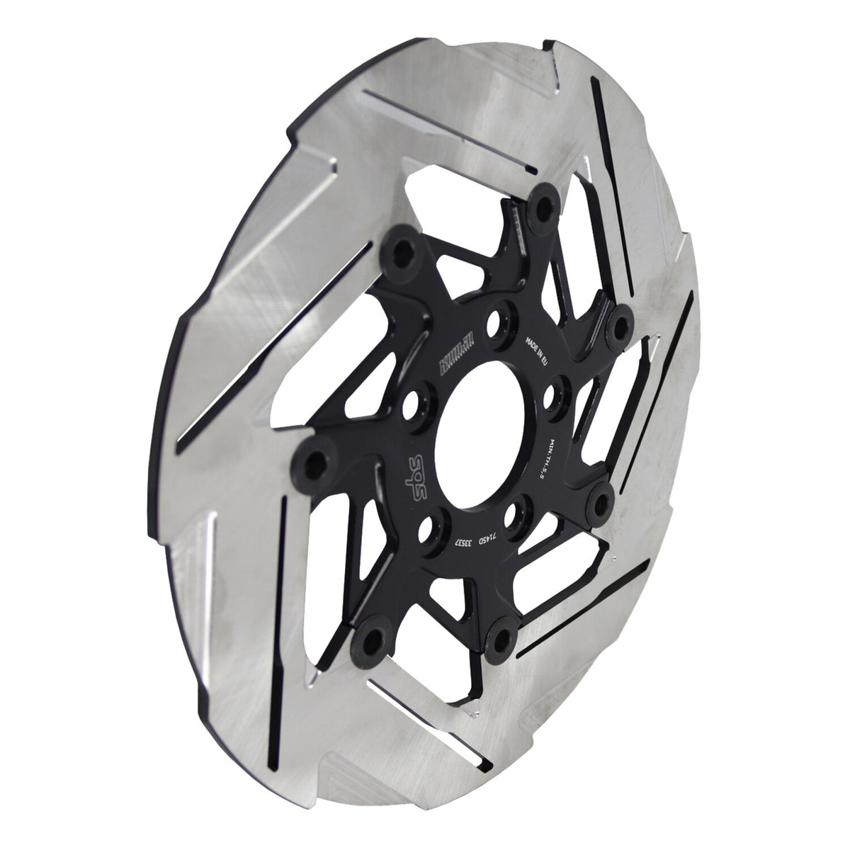 Kodlin by SBS, '7-spoke' brake rotor rear. Clear