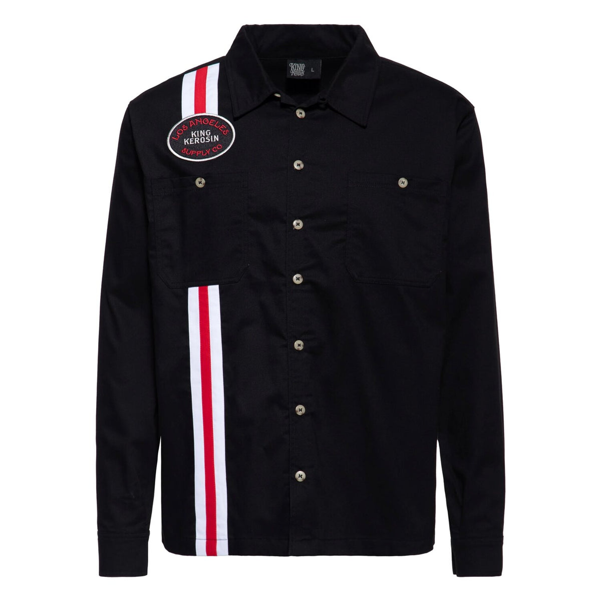 King Kerosin Los Angeles Supply Co shirt black