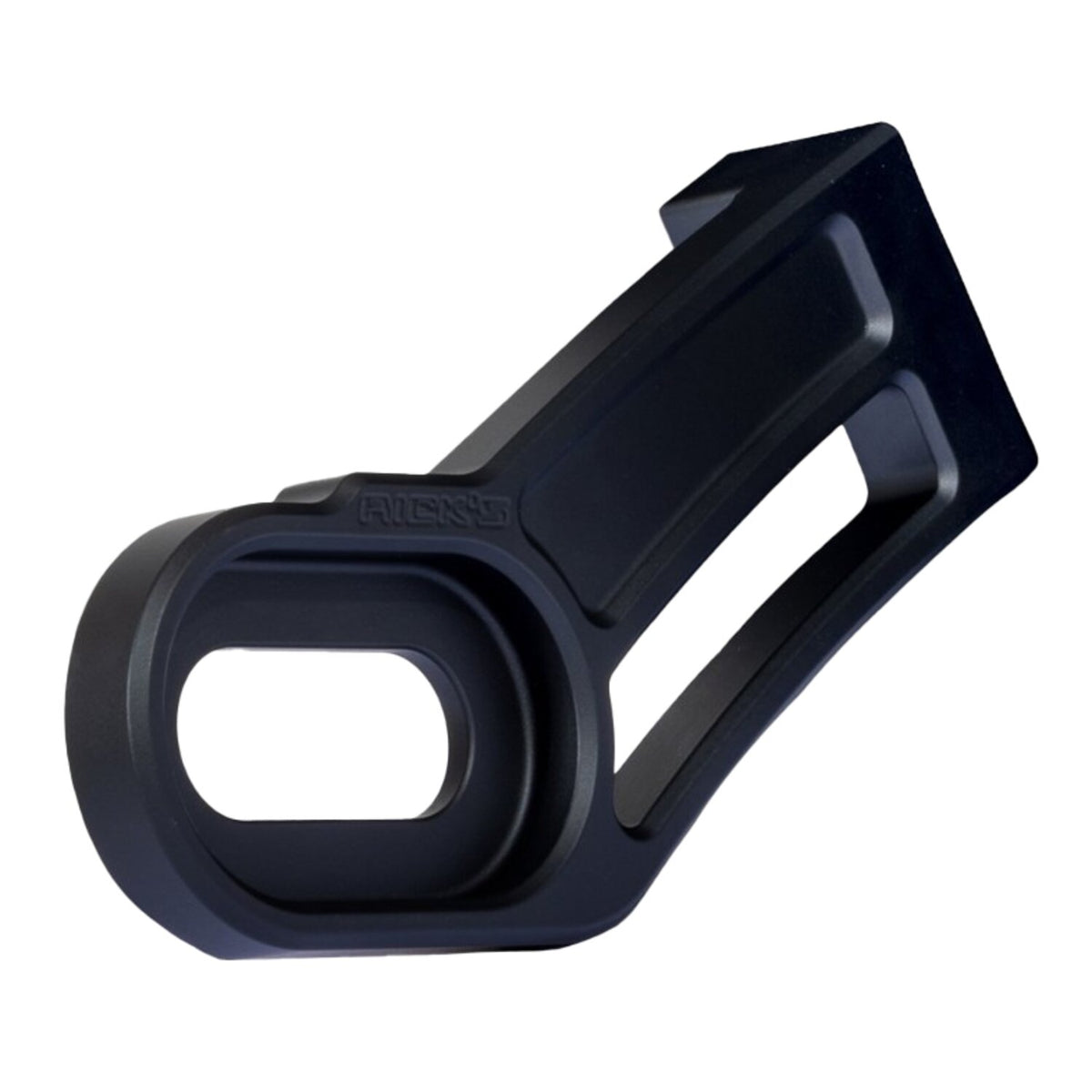 Rick's Motorcycles, side mount license plate bracket. Black