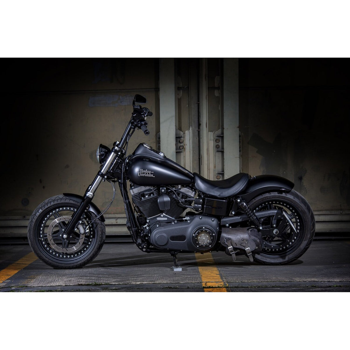 Rick's Motorcycles, side mount License plate bracket short