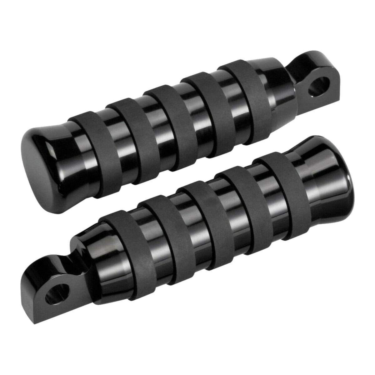 Rick's Motorcycles, foot pegs O-ring style. Black