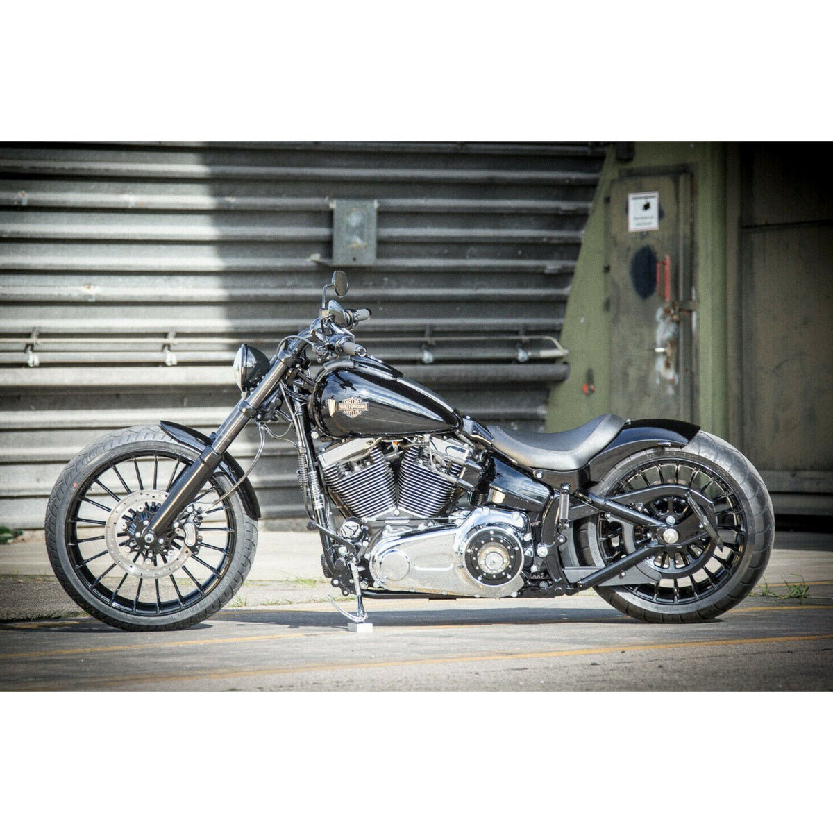 Rick's Motorcycles, side mount License plate bracket short