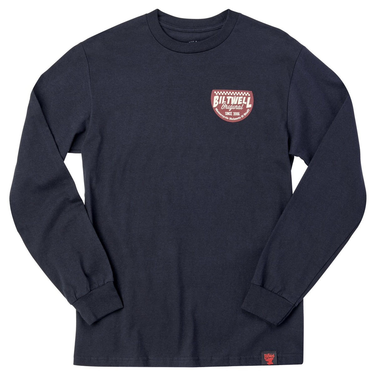 Biltwell Left turn long sleeve t-shirt black