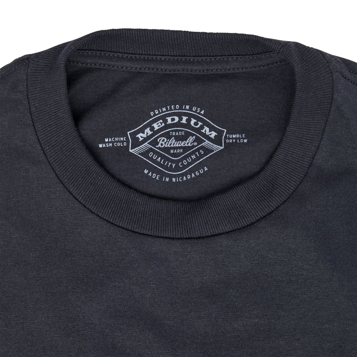 Biltwell Left turn long sleeve t-shirt black