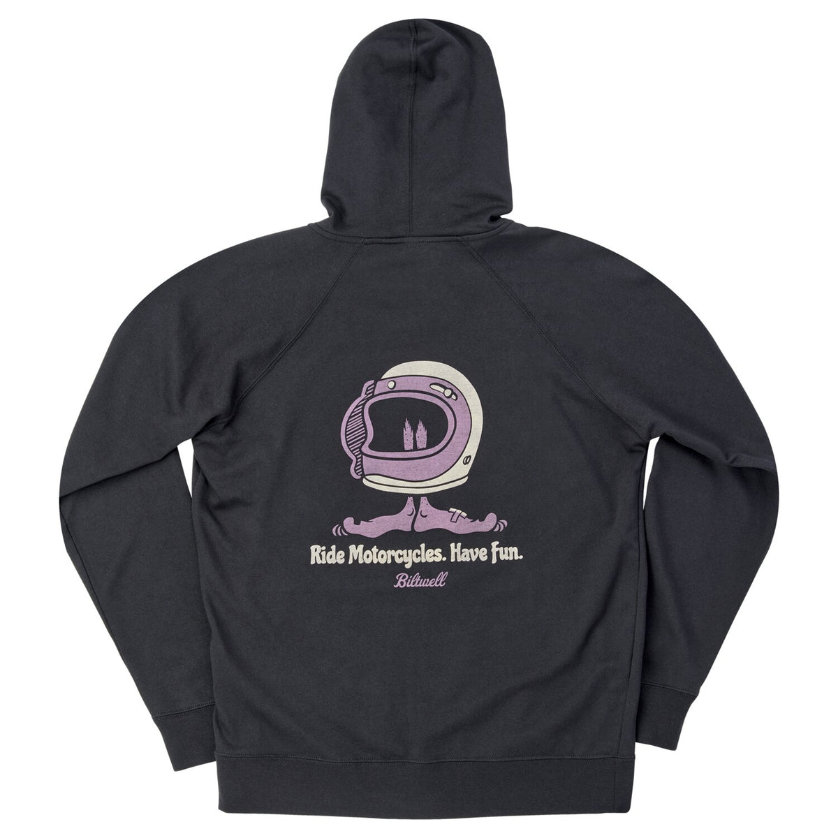 Biltwell Shorty zip hoodie black