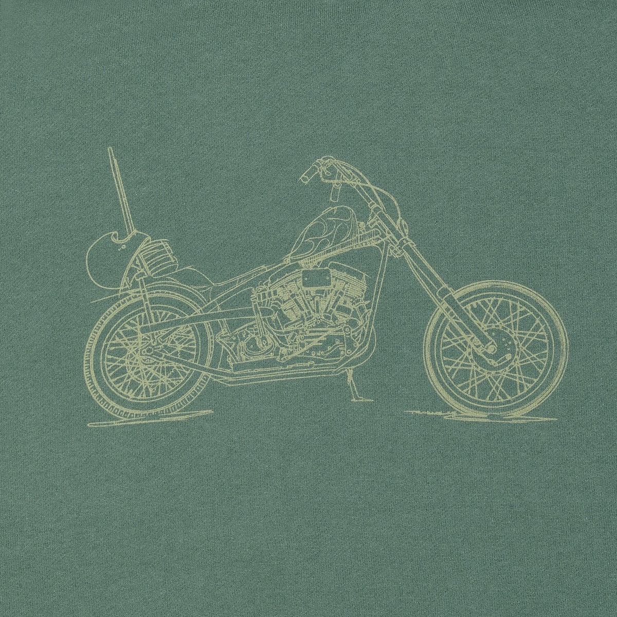 Biltwell Pan hoodie green
