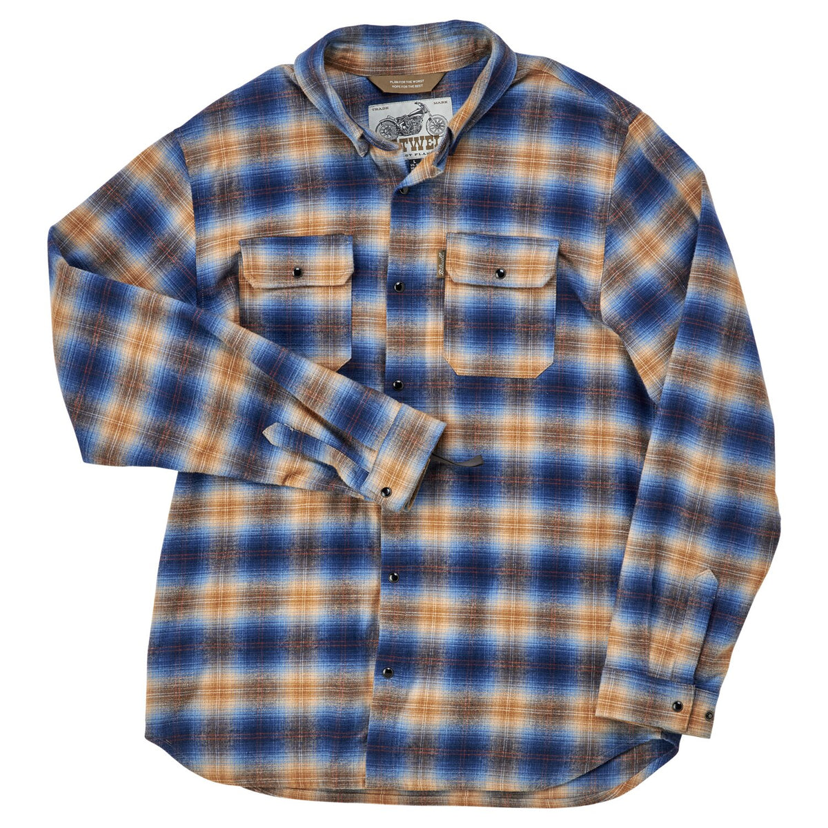 Biltwell HI Test Flannel shirt baja