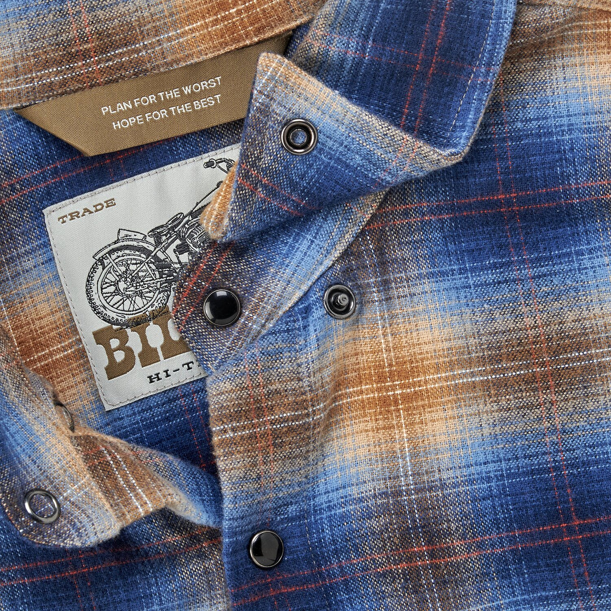 Biltwell HI Test Flannel shirt baja