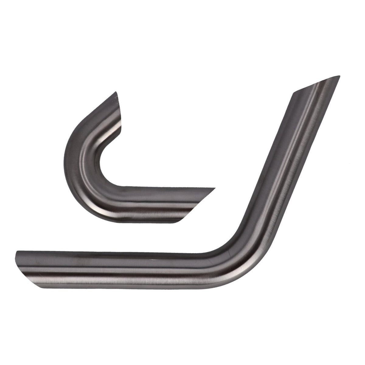 Malparidos, heat shields. Brushed. Stainless steel