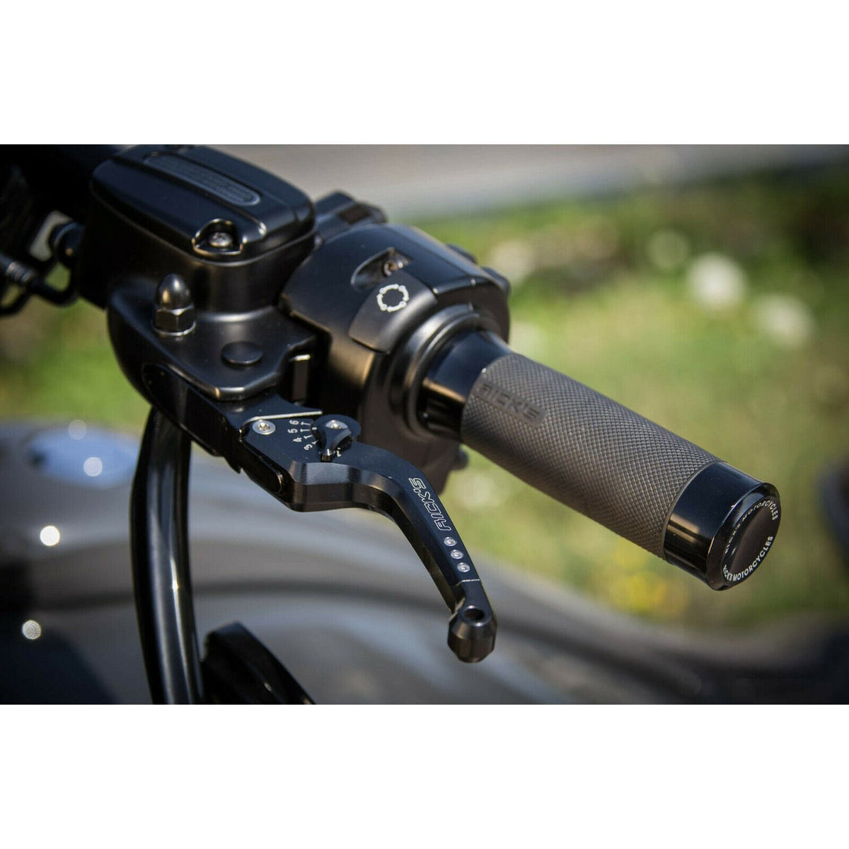 Rick's Motorcycles, Good Guys brake & clutch lever set Black