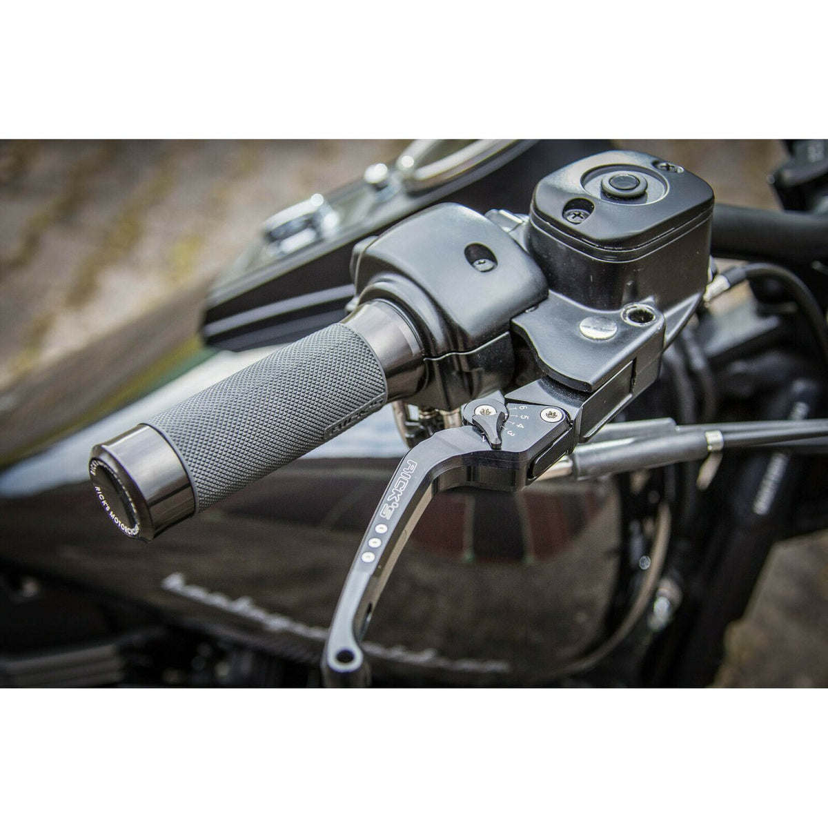 Rick's Motorcycles, Good Guys brake & clutch lever set Black