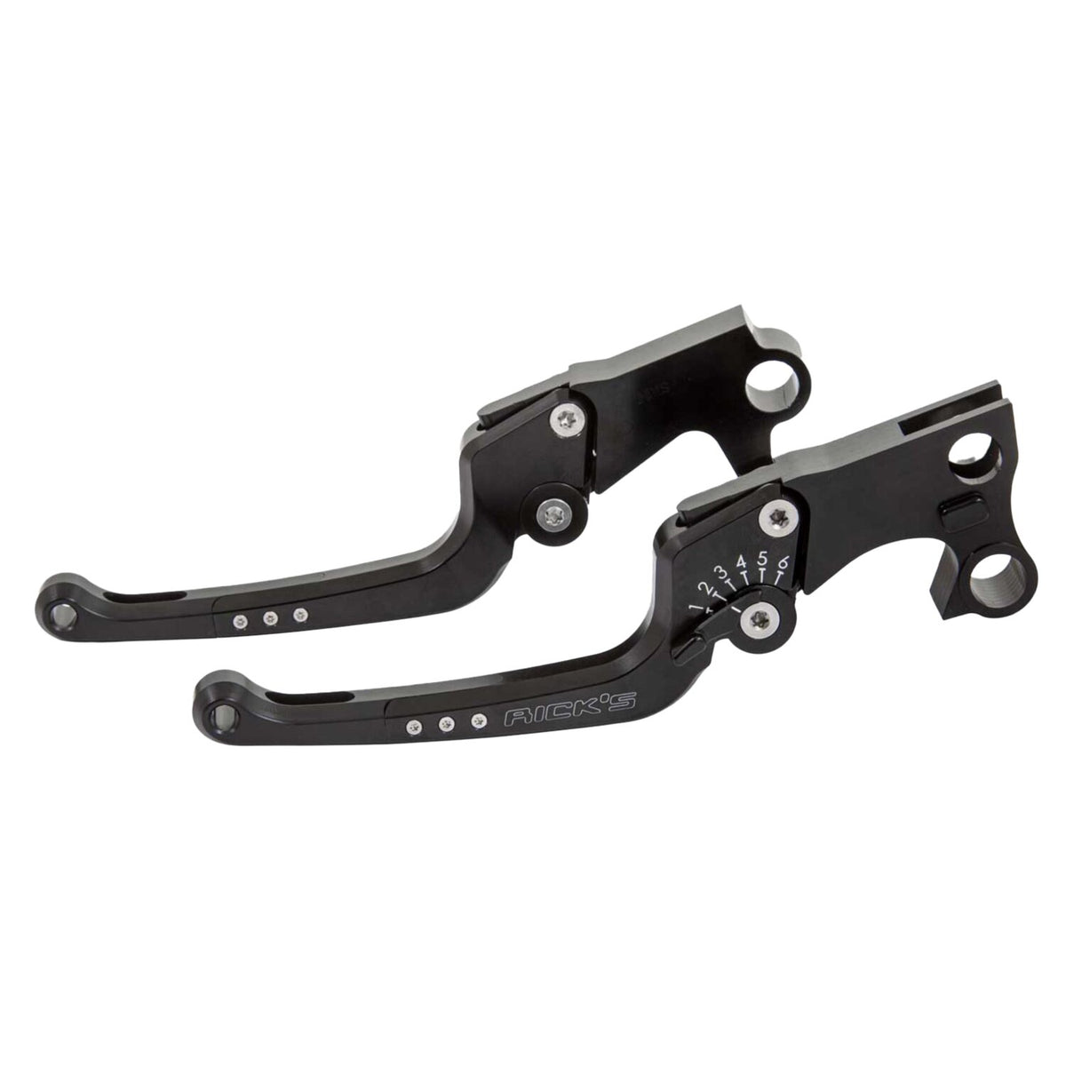 Rick's Motorcycles, Good Guys brake & clutch lever set Black