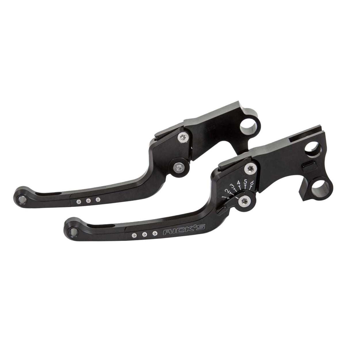 Rick's Motorcycles, Good Guys brake & clutch lever set Black