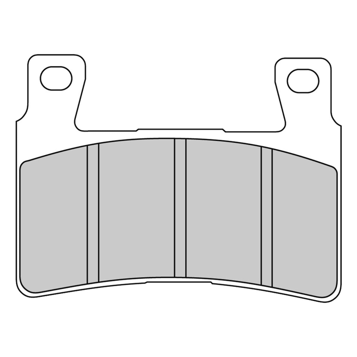 Ferodo, brake pads. Sintered ST-compound