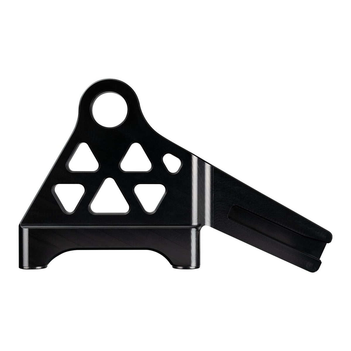 Accossato, M8 Softail rear brake caliper bracket. Black