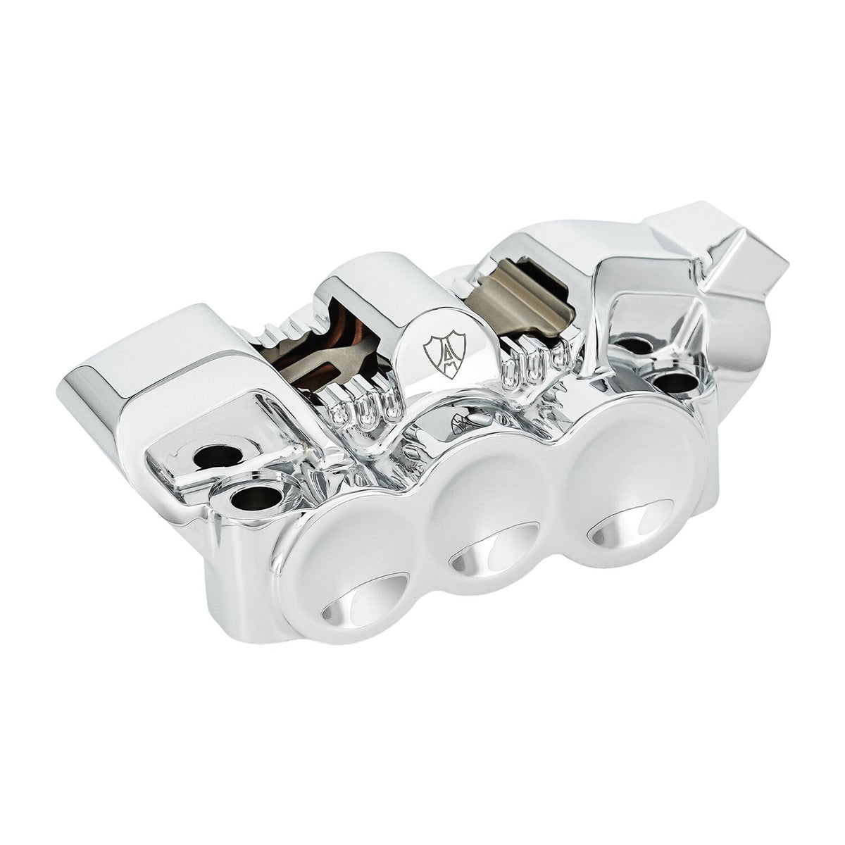 Arlen Ness, 6-p mono-block radial caliper. Right. Chrome