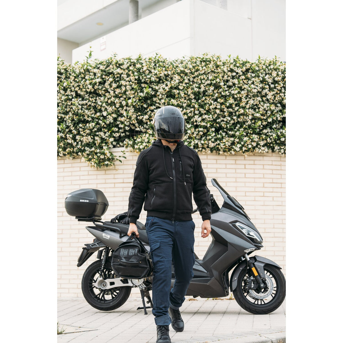 By City Street jacket black
