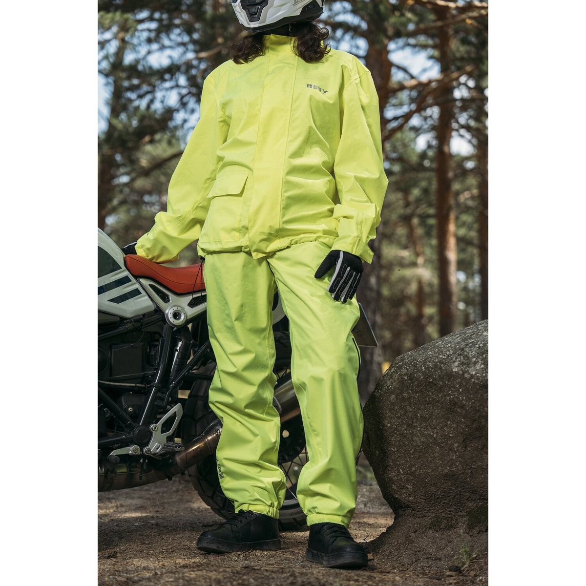 By City Rain coat trouser mini yellow