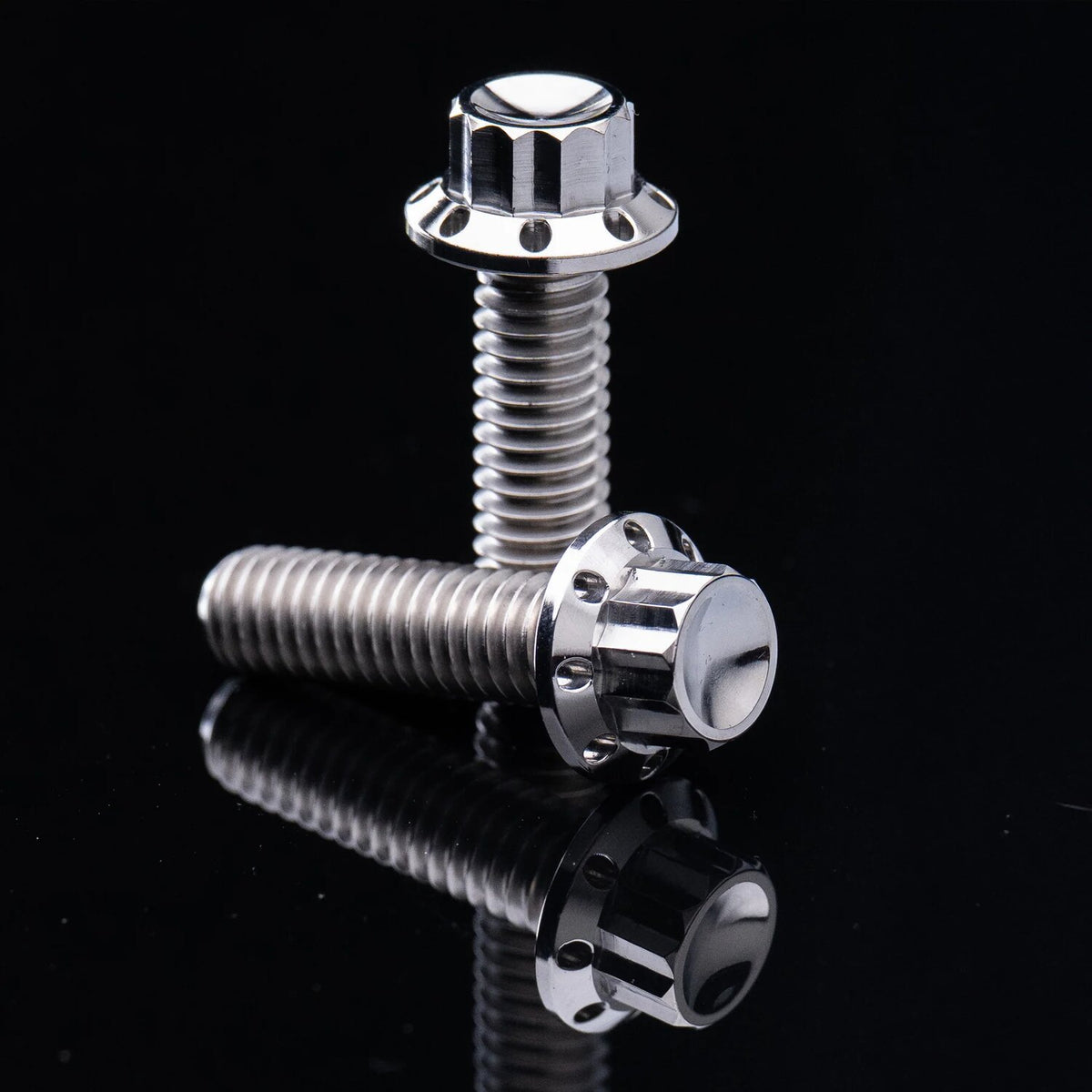 Arlen Ness, titanium 12-point primary cover bolt kit. Pol