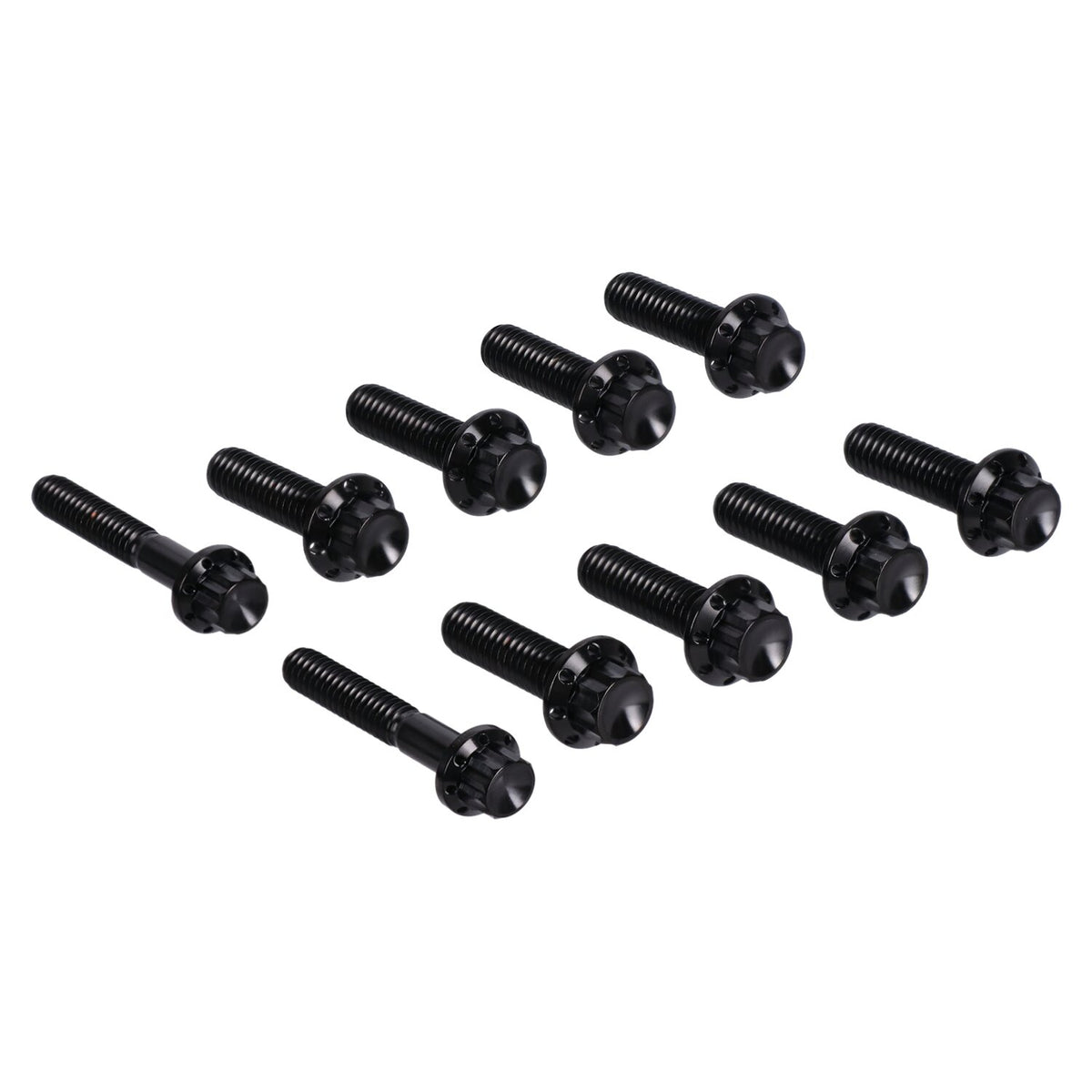 Arlen Ness, transm. side cover & trap door 12-point bolt kit