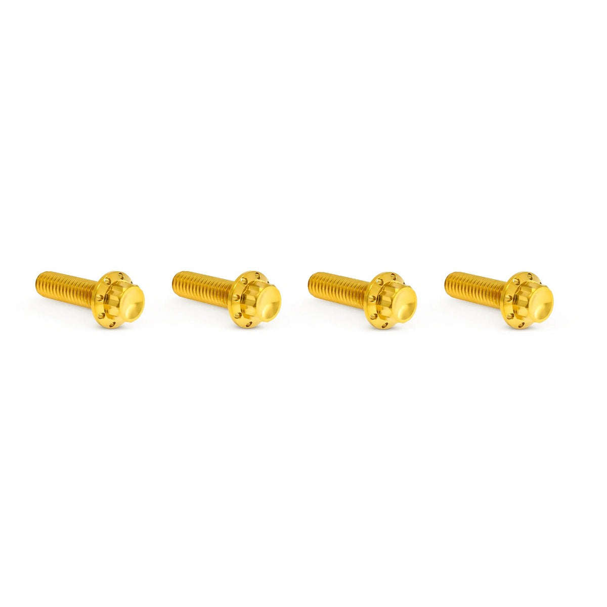 Arlen Ness, titanium 12-point transm. top cover bolts. Gold