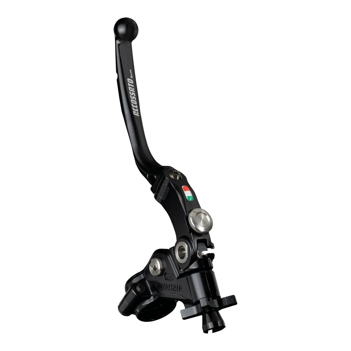 Accossato, cable clutch lever. 29mm NRST. Black