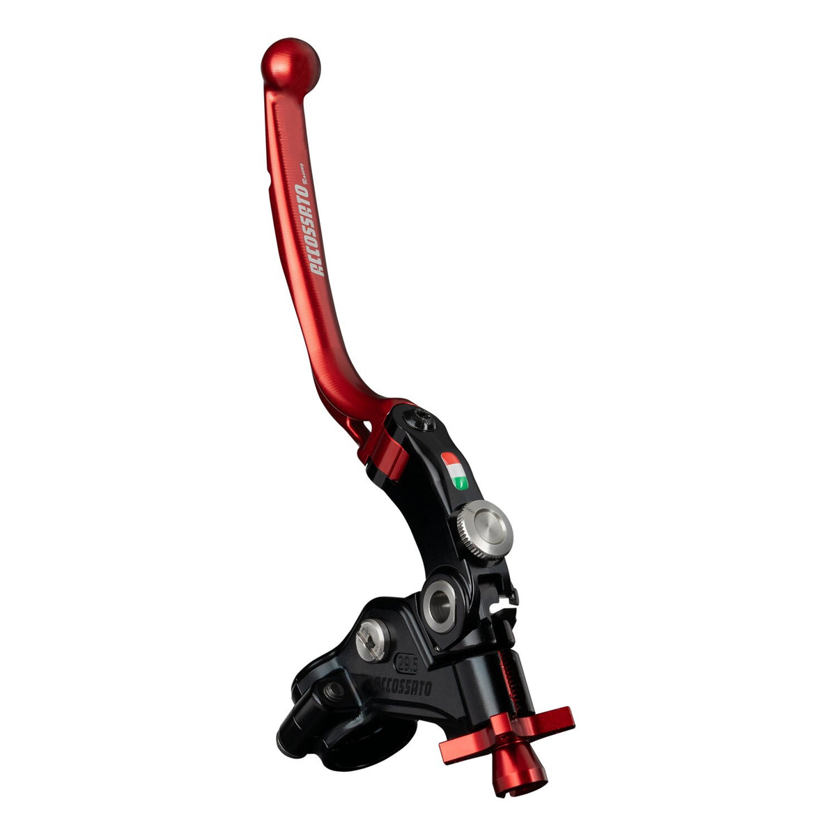 Accossato, cable clutch lever. 29mm NRST. Red