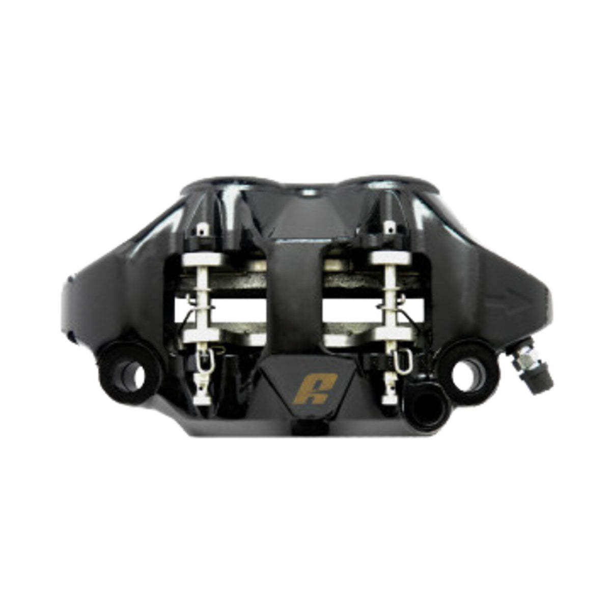 Accossato,108mm Monoblock radial brake caliper right. Black