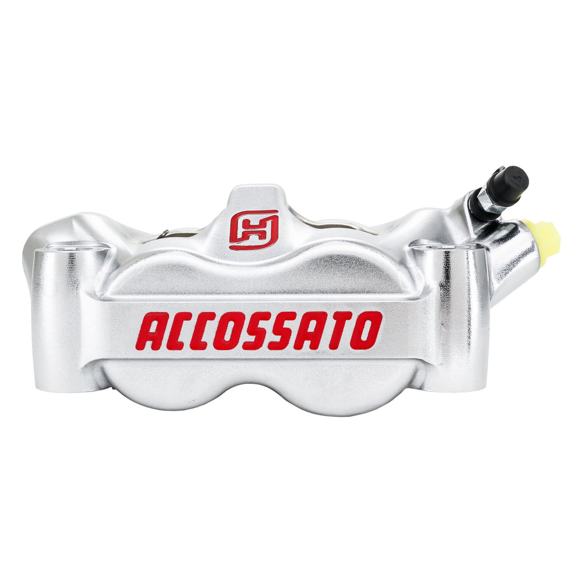 Accossato,100mm Monoblock radial brake caliper right. Silver