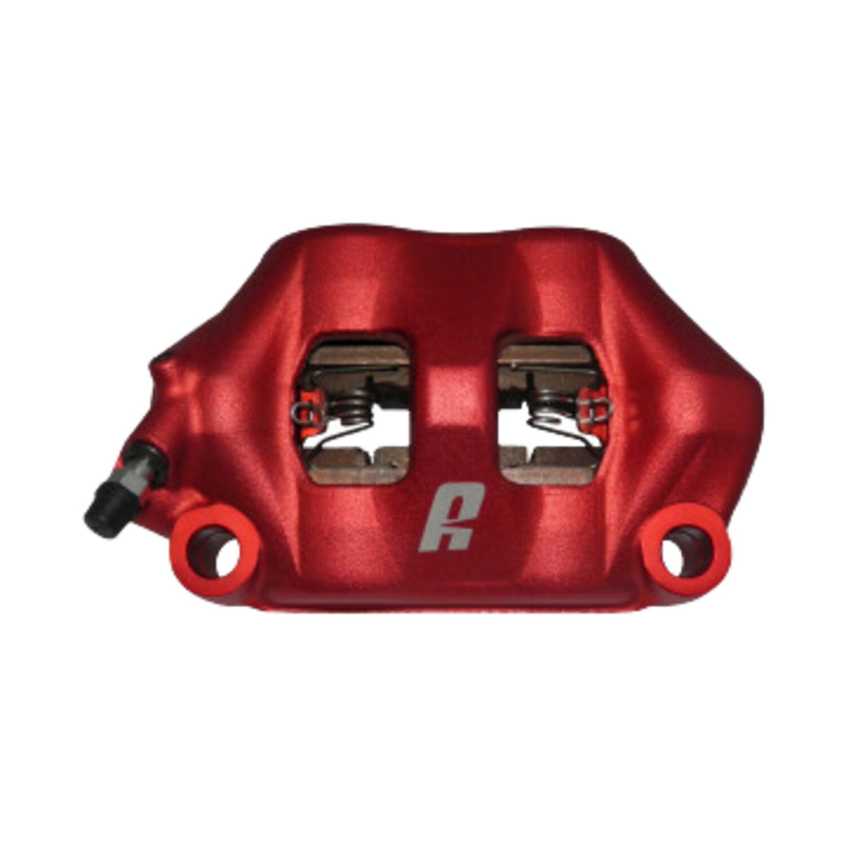 Accossato, 100mm Monoblock radial brake caliper left. Red