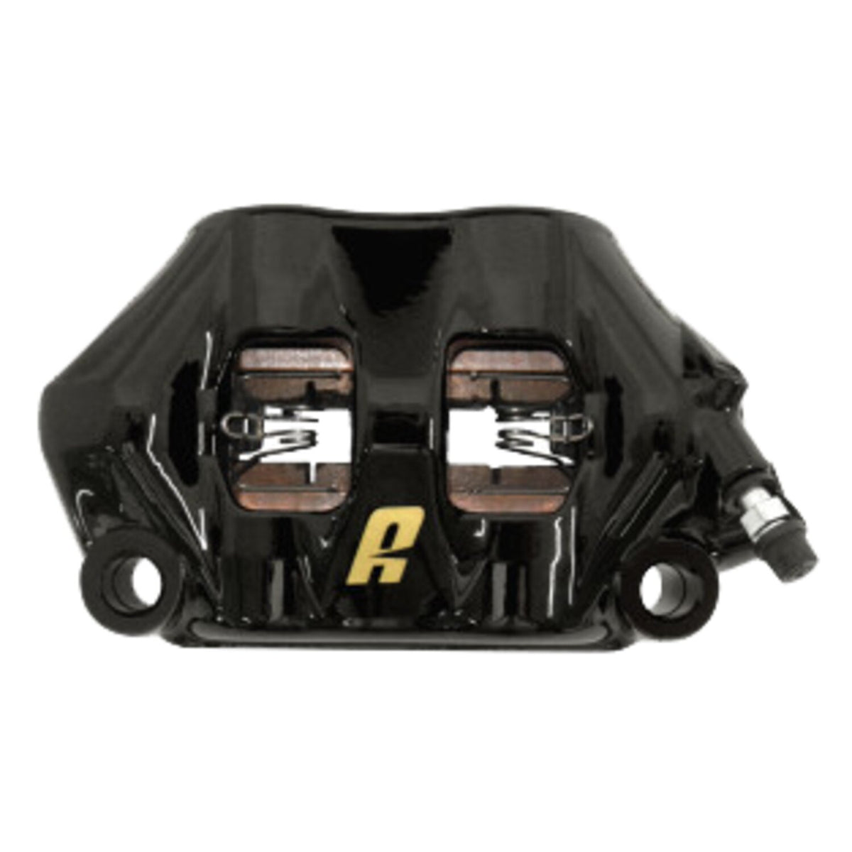 Accossato,100mm Monoblock radial brake caliper right. Black
