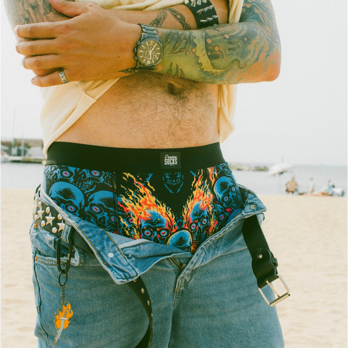 American Socks Knucke Head underwear