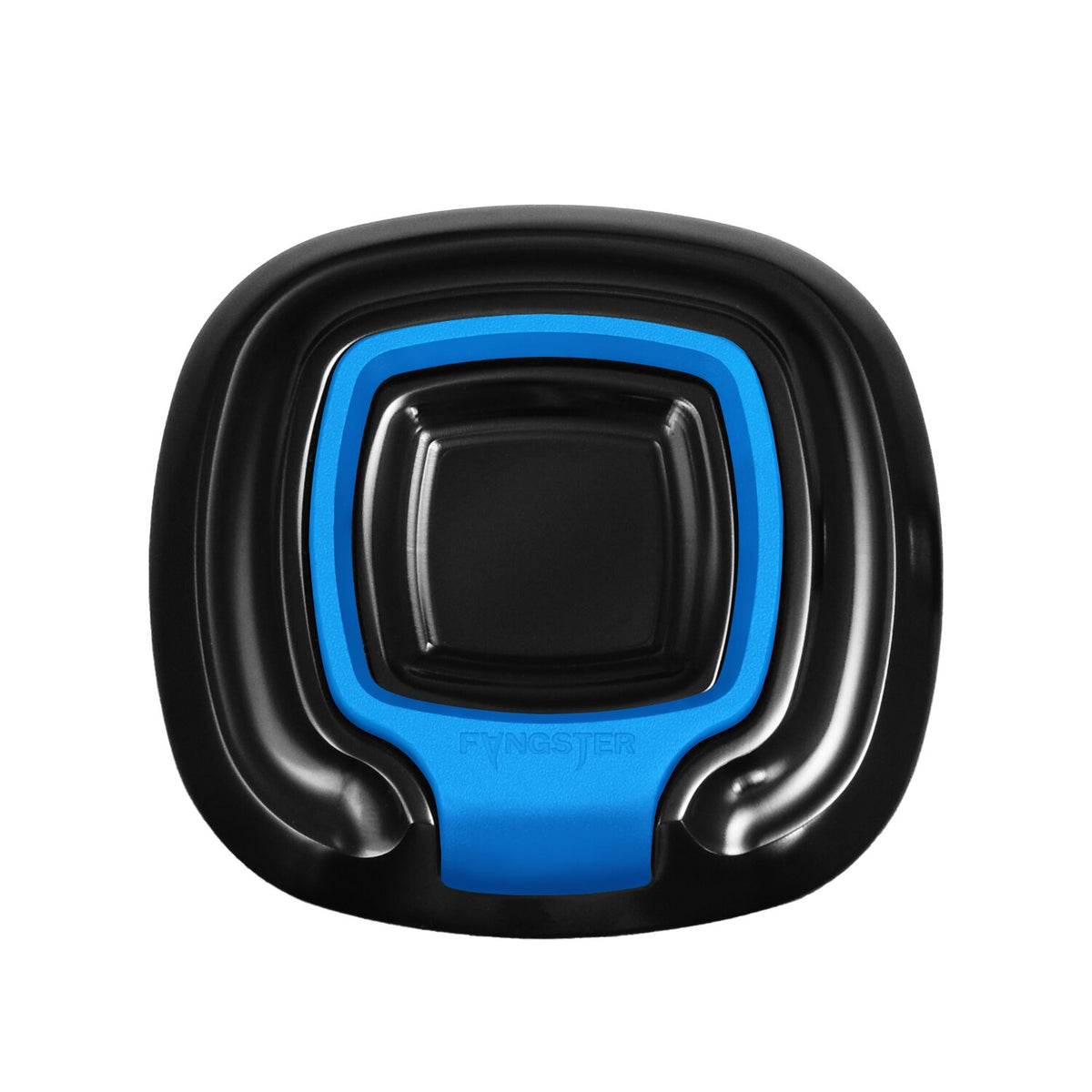 Fangster, screw-in gas cap. Black blue