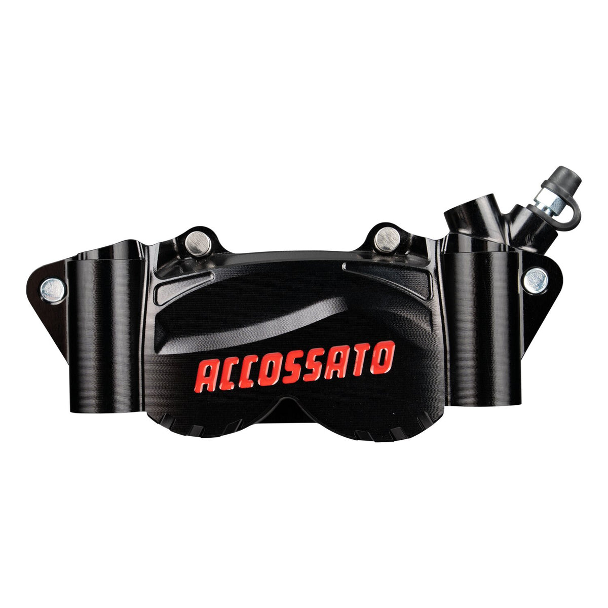 Accossato, 100mm PZ011 radial brake caliper. Right. Black