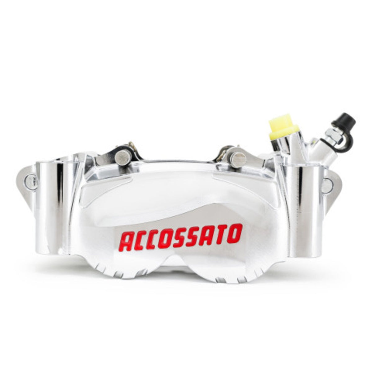Accossato, 100mm PZ011 radial brake caliper. Right. Silver