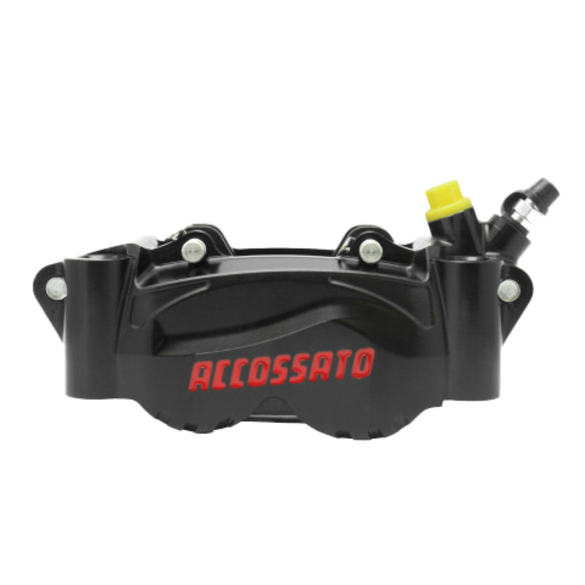 Accossato, 108mm PZ012 radial brake caliper. Right. Black
