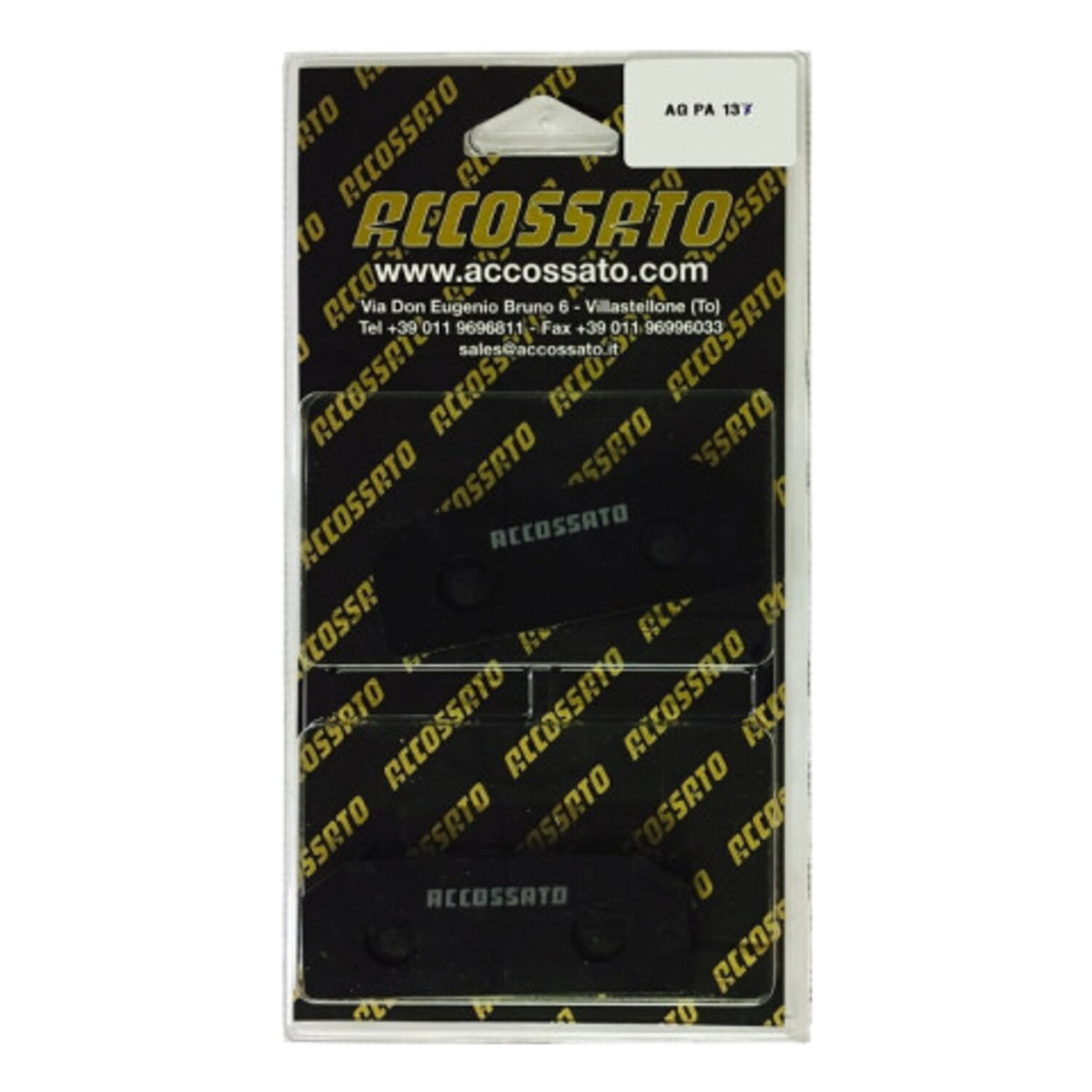 Accossato, Brake pad set. Racing