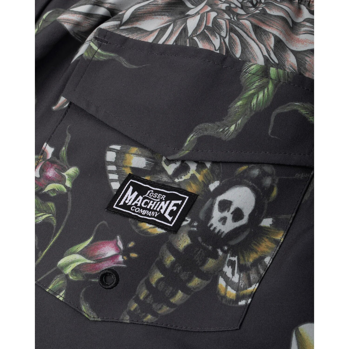 Loser Machine Hawkmoth short black