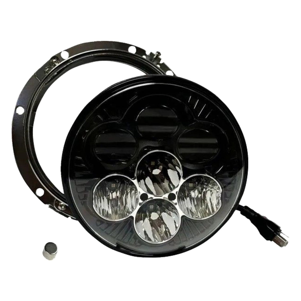 Custom Dynamics, Shark Demon 7" LED headlamp with backlight