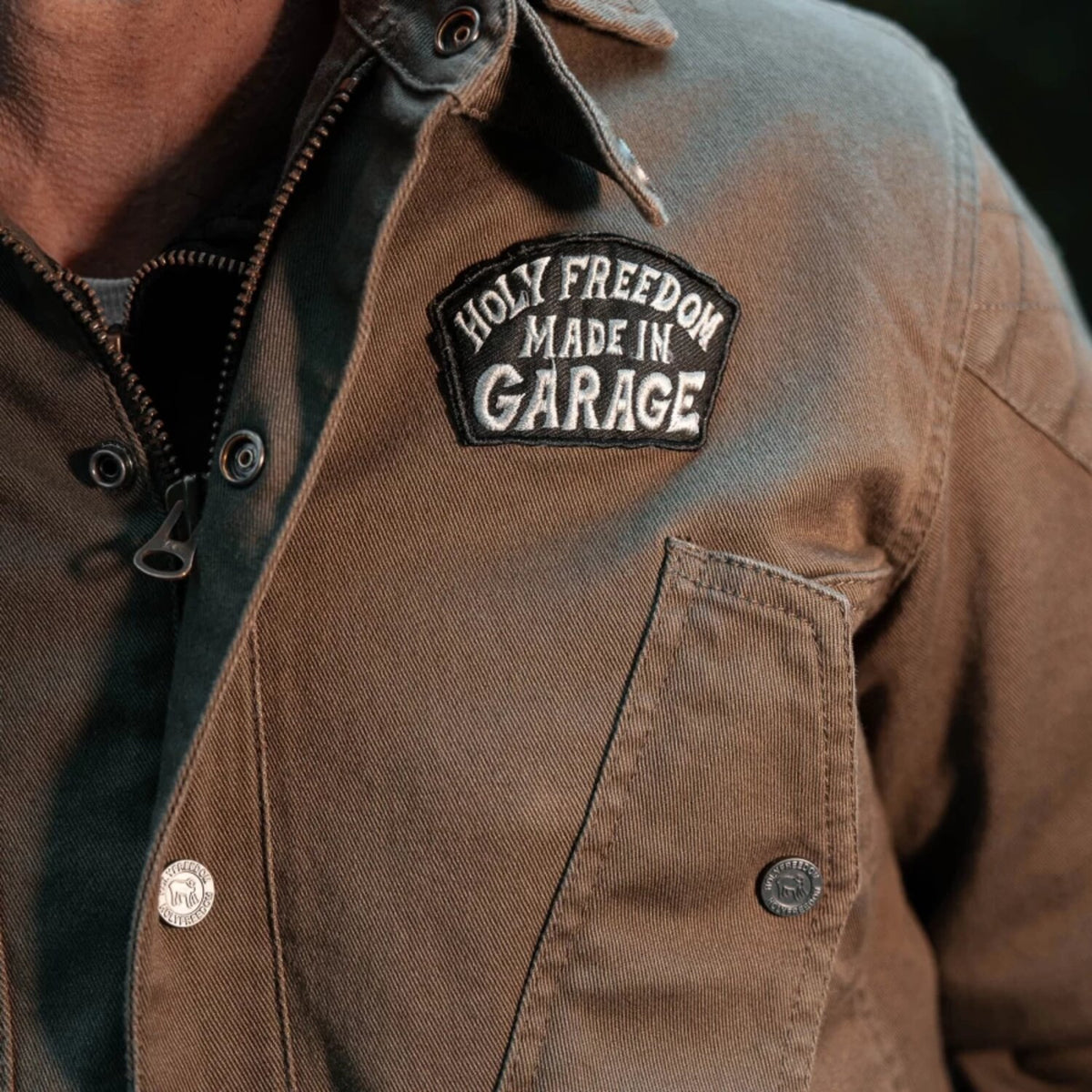 Holy Freedom King jacket military green